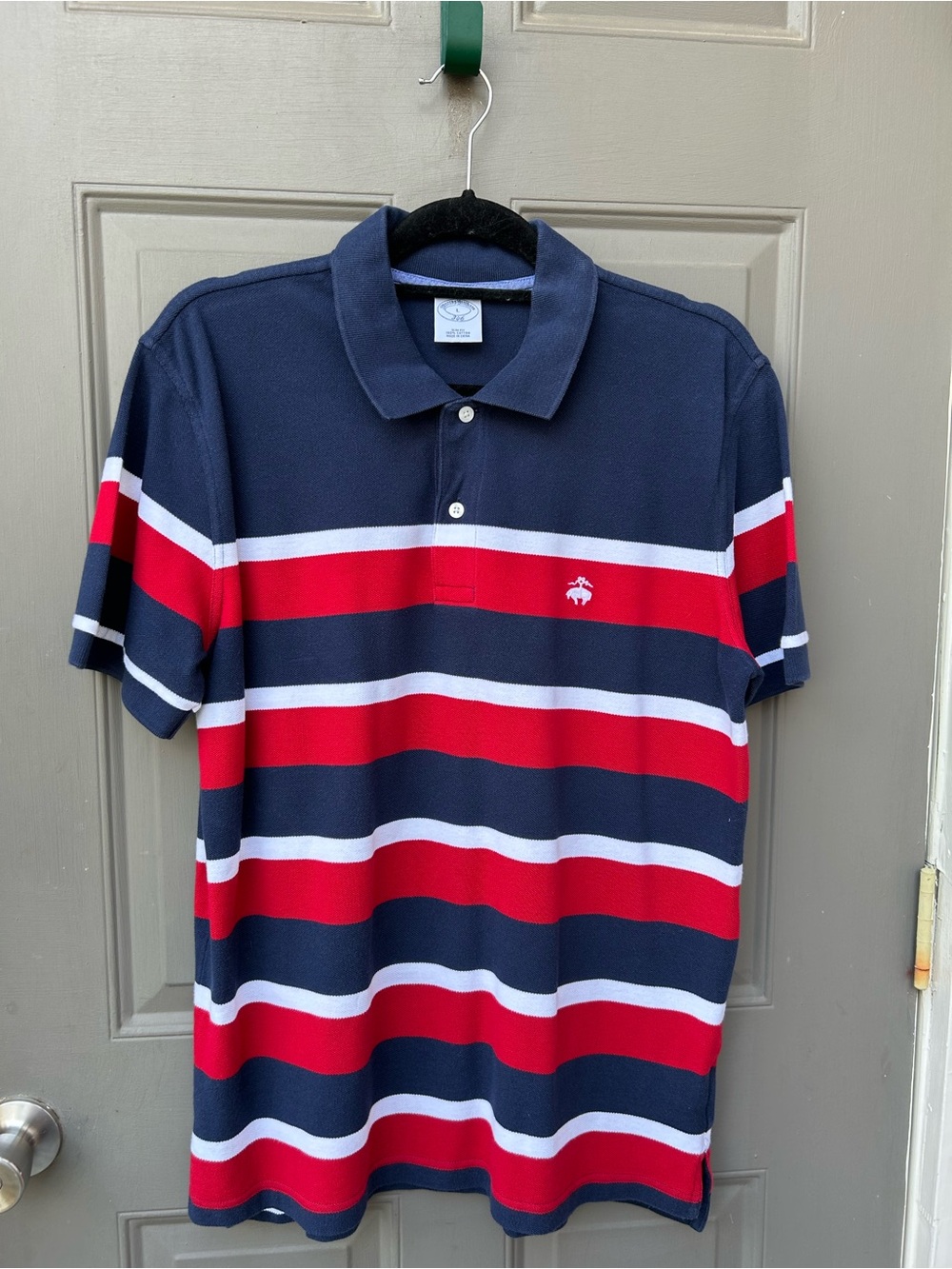 Brooks Brothers Slim Fit Striped Polo Shirt